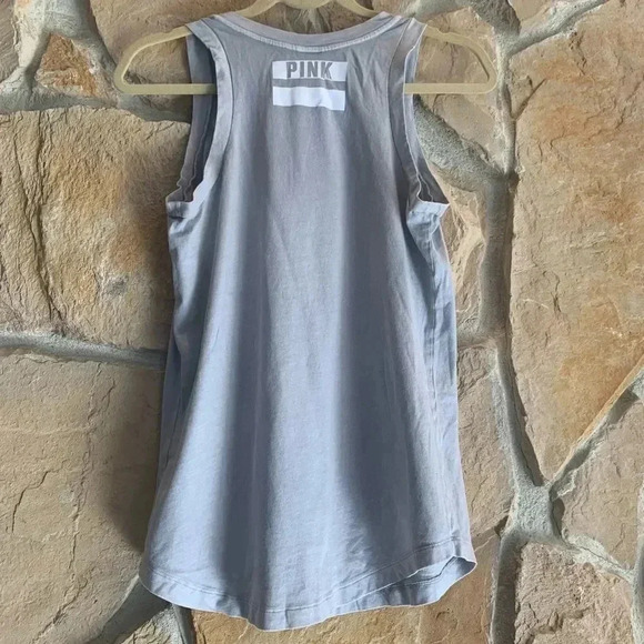 Pink Gray and White Tank Top - Picture 7 of 7